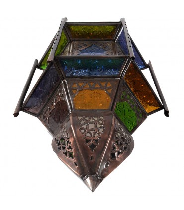 Gelten Sie Glas Tiefgang - Bars - Windows - Multicolor - 43 cm