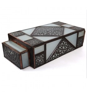 Aplique Cristal Calado - Multicolor - Rombo - 43 cm