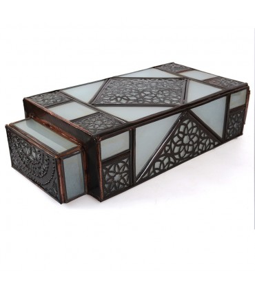 Aplique Cristal Calado - Multicolor - Rombo - 43 cm