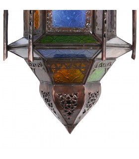 Apply glass draught - bars - Windows - Multicolor - 43 cm