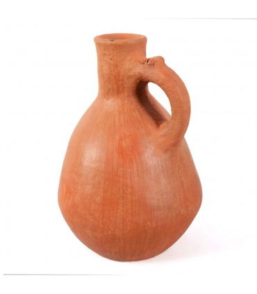 Jarrón Barro Para Agua - Salud Y Bienestar - 100% Artesanal - 27 cm