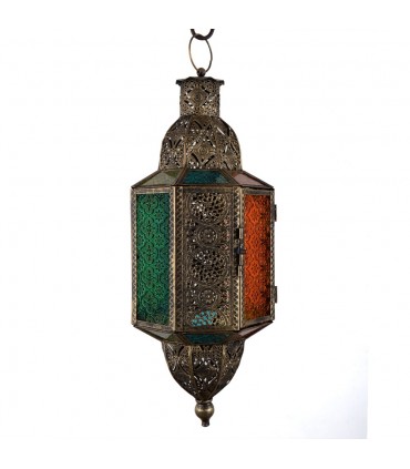 Candeeiro Pendente Árabe - Modelo Córdoba - Estilo e Elegância - 52 cm