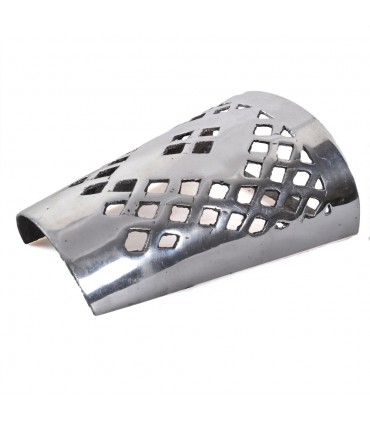 Wall aluminum draught - Floral - polished finish