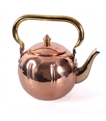 Kettle copper and bronze - rustic - 18 cm