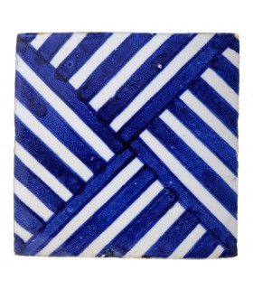 Al-Andalus - 10 cm - verschiedene Designs - handgefertigte Fliesen - Modell 36