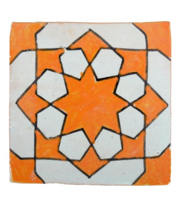 Al-Andalus - carreaux faits à la main 10 cm - plusieurs motifs - - modèle 36