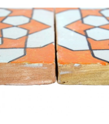 Al-Andalus - carreaux faits à la main 10 cm - plusieurs motifs - - modèle 36