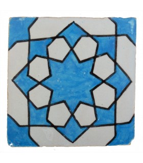 Al-Andalus - 10 cm - verschiedene Designs - handgefertigte Fliesen - Modell 36