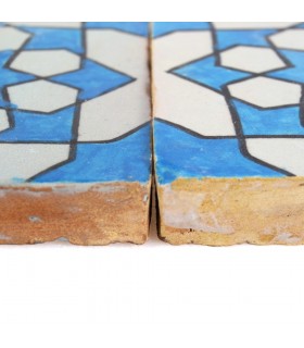 Al-Andalus - 10 cm - verschiedene Designs - handgefertigte Fliesen - Modell 36