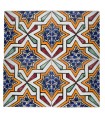 Al-Andalus - telha artesanal de 10cm - vários modelos - - modelo 36