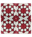 Al-Andalus - 10 cm - verschiedene Designs - handgefertigte Fliesen - Modell 36