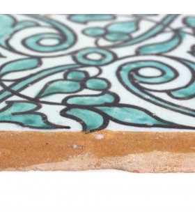 Al-Andalus - 10 cm - verschiedene Designs - handgefertigte Fliesen - Modell 36