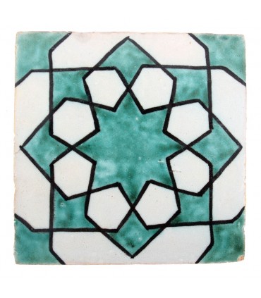 Al-Andalus - carreaux faits à la main 10 cm - plusieurs motifs - - modèle 36