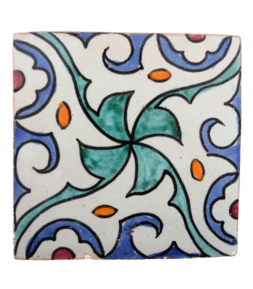 Al-Andalus - piastrelle artigianali di 10cm - parecchi disegni - - modello 36