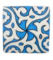 Al-Andalus - 10 cm - verschiedene Designs - handgefertigte Fliesen - Modell 36
