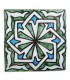 Al-Andalus - piastrelle artigianali di 10cm - parecchi disegni - - modello 36