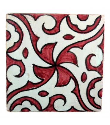 Al-Andalus - 10 cm - several designs - handcrafted tile - model 36
