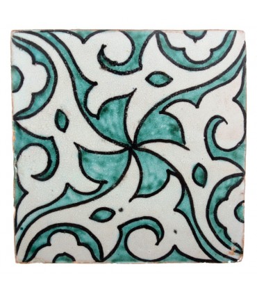 Al-Andalus - piastrelle artigianali di 10cm - parecchi disegni - - modello 36