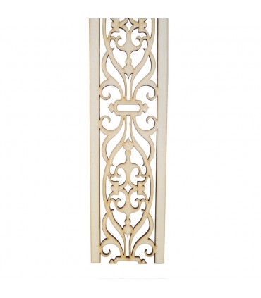 Celosia Arabe Calada - Madera Corte por Laser - Modelo 1