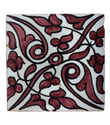 Al-Andalus - 10 cm - several designs - handcrafted tile - model 36