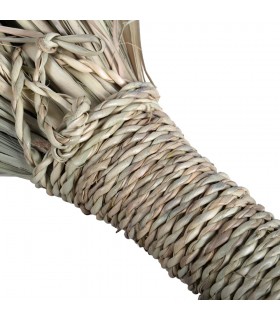 Vassoura Palmito artesanal - 46 cm - Ideal para carpetes