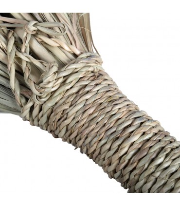 Vassoura Palmito artesanal - 46 cm - Ideal para carpetes