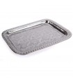Rectangular Tea Tray - Andalusian Engraving - Wavy Edge - CAIRO Model