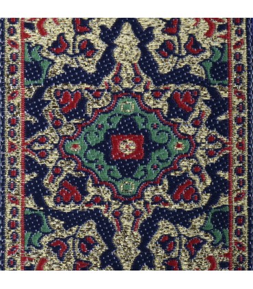 Segnalibro di tappezzeria turca - Disegni geometrici arabi - 23 x 5 cm