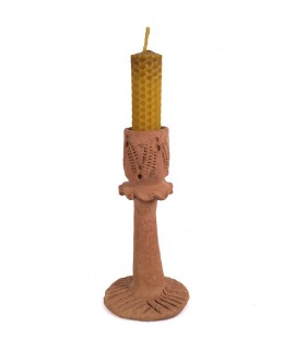 Candelabro de Barro - Handcrafted - Handcrafted - 15 cm