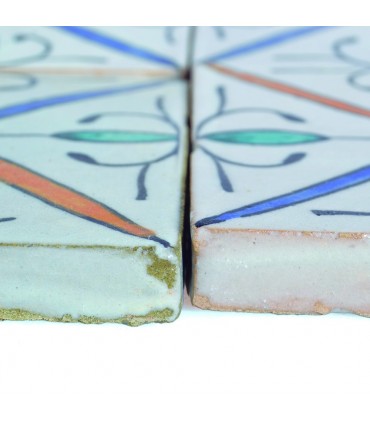 Al-Andalus - 10 cm - several designs - handcrafted tile - model 36