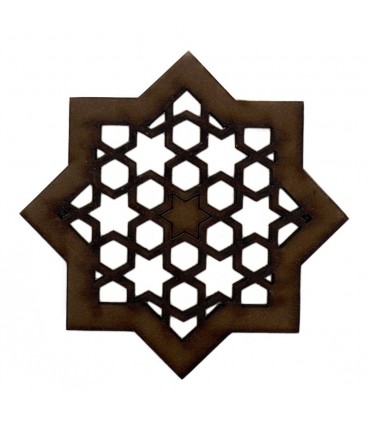 Celosia Arabe Calada - Diseño Alhambra - Iman Nevera - Modelo 2