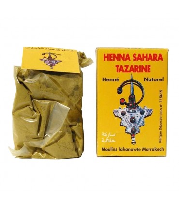 Henné naturel - Sahara Tararine - grande qualité - naturelle - 80 gr