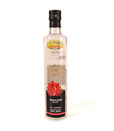 Agua de rosas - Al Rabih - 500 ml - Envase Deluxe
