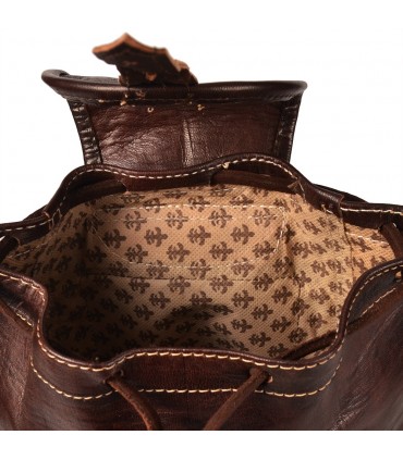 Mochila Cuero - 2 Bolsillos - Modelo YEIBEIN