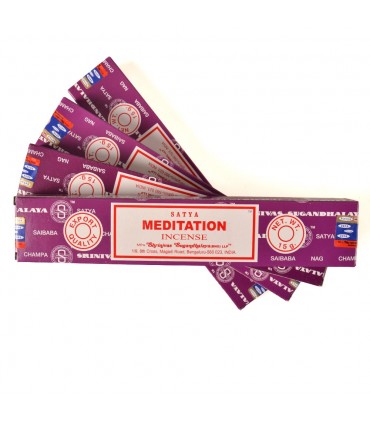 Räucherstäbchen Sie Meditation - Yoga - Sandelholz und Zeder - SATYA-Serie