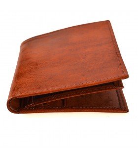 Portafoglio in pelle per portafoglio - Modello Zeina - Artigianale