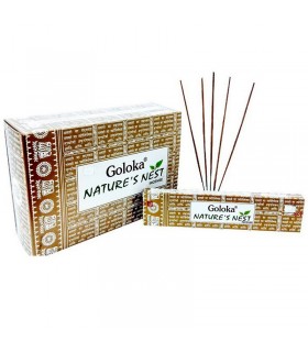 Goloka Nature's Nest - Bastoncini di incenso - 15 gr