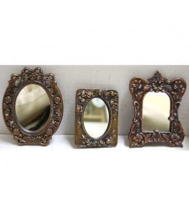 Set 3 Bronze Mirror - 2 Colors