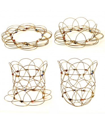 Mandala - chiffres jeu anti stress - 12 cm - sont faits multiples