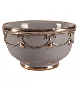 Tigela de Filigrana - Borda de Alpaca - Modelo Hasira