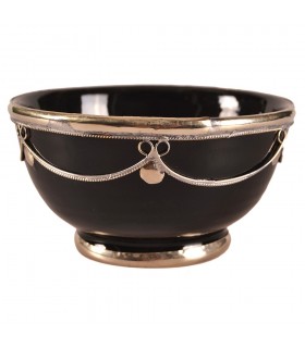 Tigela de Filigrana - Borda de Alpaca - Modelo Hasira