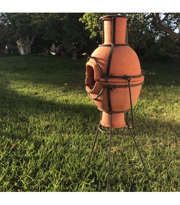 Barbacoa Forja y Barro - Artesanal - Modelo Chawi