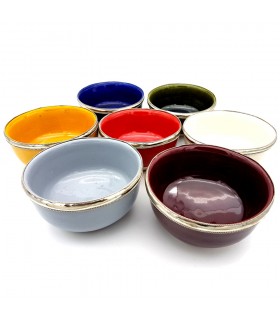 Tigela de cerâmica - Alpaca Decorado - Várias cores - Modelo 1