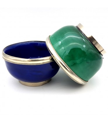 Ciotola piccante - ceramica e alpaca - modello Kadah