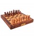 Folding Wood Chess - Handmade Chips - Akla Model