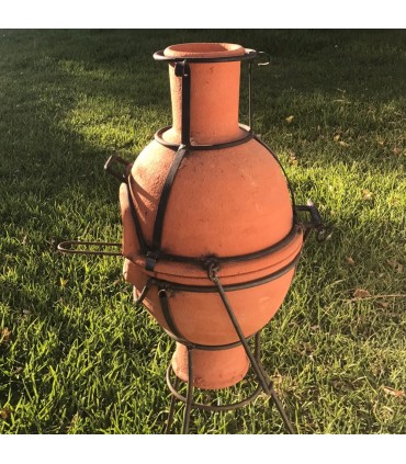 Churrasco Grande - Forja e Barro - Feito à Mão - Modelo Chawi