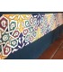 Al-Andalus - 14,5 cm - several designs - handcrafted tile - model 17