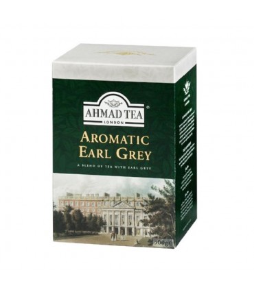 Chá Ahmad - Earl Grey Aromatic - 500 gr - Aroma de Bergamota