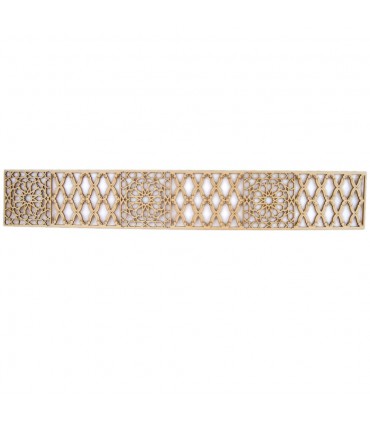 Arabic Openwork Celosia - Wood Laser Cut - Modello 10 - 50 cm