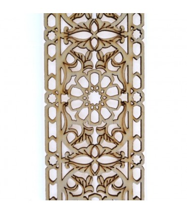 Arabic Openwork Celosia - Wood Laser Cut - Model 14 - 50 cm